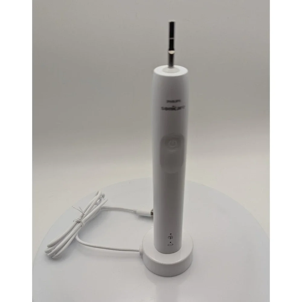 PHILIPS SONICARE Electric Toothbrush White USB Charging Base HX369W1 Used